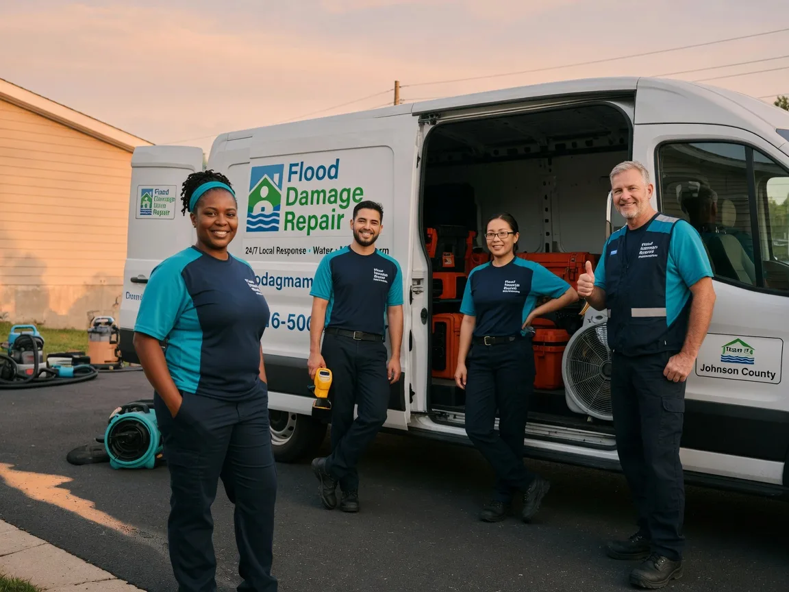 Water Damage Restoration company in Woodbury, PA